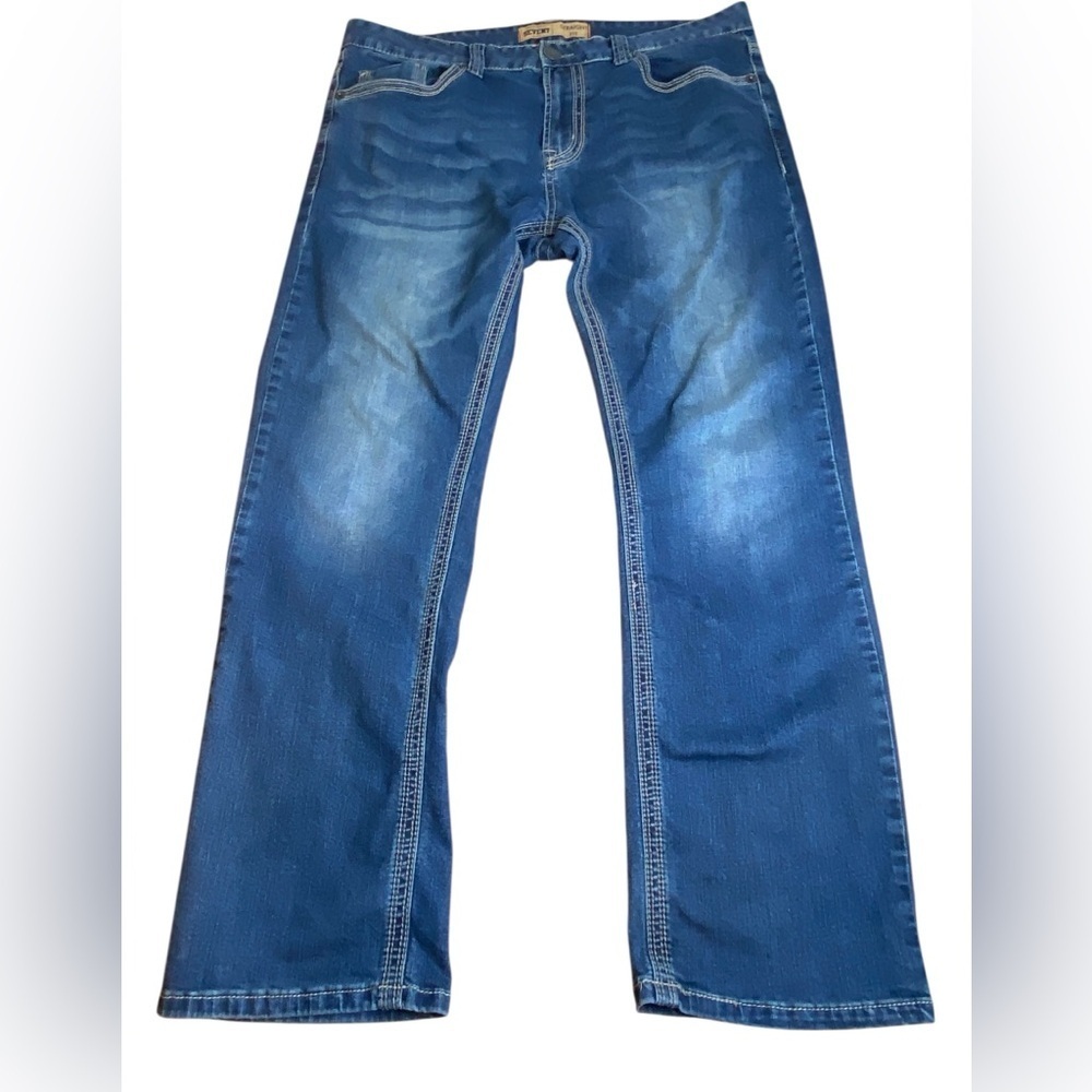 Seven 7 Straight leg distressed jeans Men’s Size 36 X 30